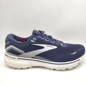 BROOKS Ghost 15 Running Shoes Women's 10 WIDE Width D Peacoat Pearl Salt Air